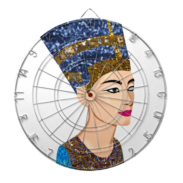 Königin nefertiti dartscheibe (vorne)