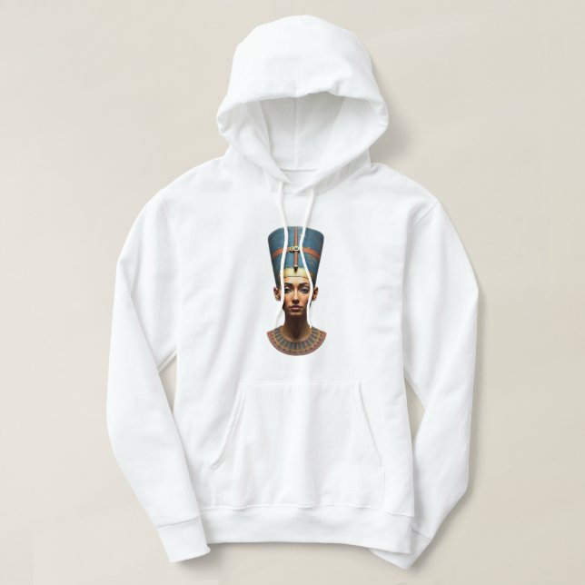 Königin Nefertiti Hoodie (Design vorne)