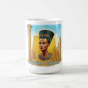 Königin Nefertiti Königliche Gnade – Altägyptische Kaffeetasse