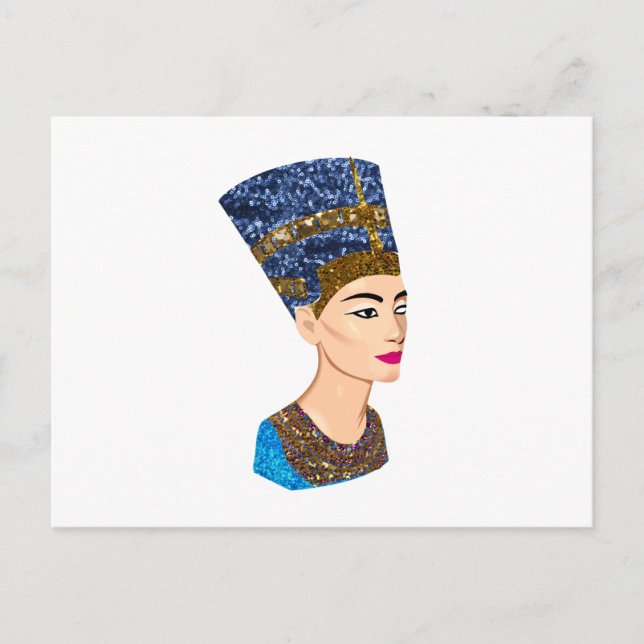 Königin nefertiti postkarte (Vorderseite)