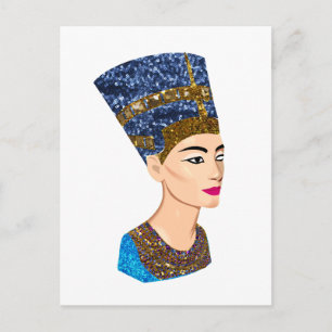 Königin nefertiti postkarte
