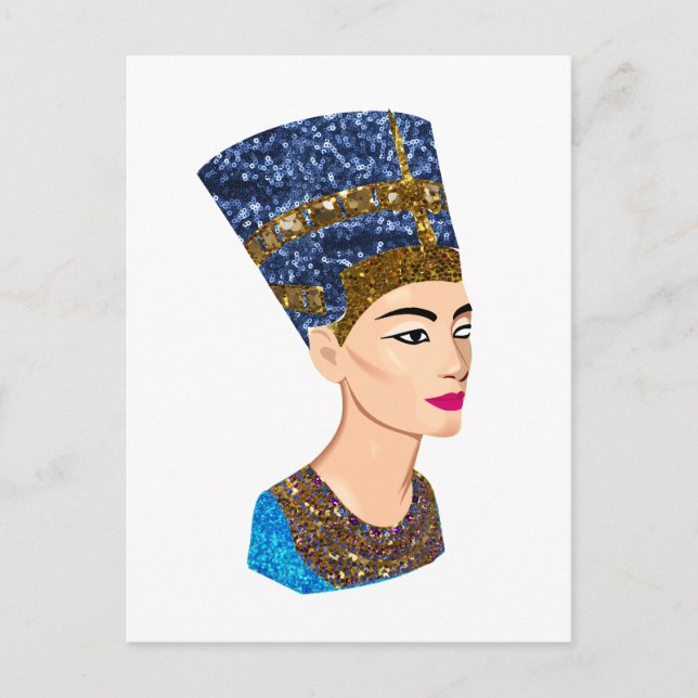 Königin nefertiti postkarte (Vorderseite)