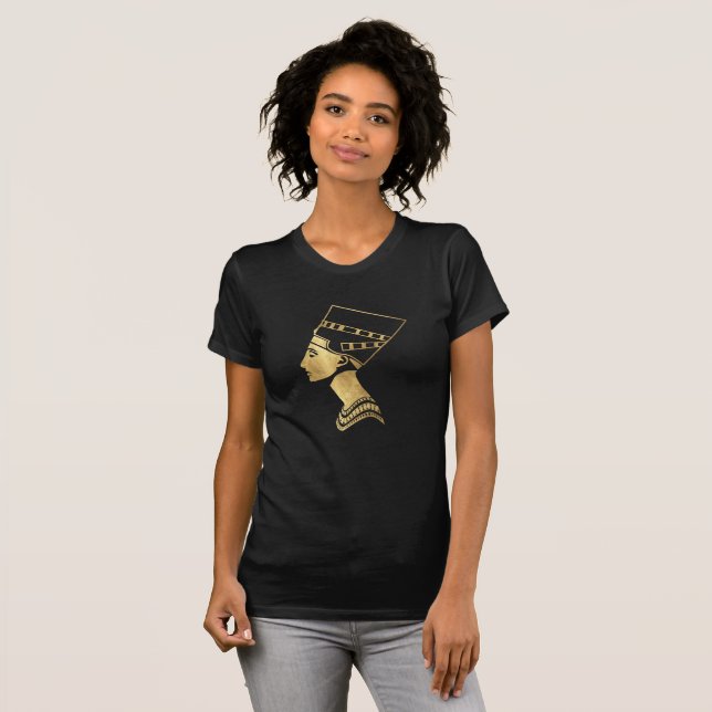 Königin Nefertiti T-Shirt (Vorne ganz)