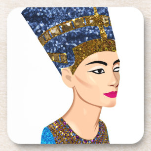 Königin nefertiti untersetzer