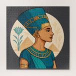 Königin Nefertiti - Zeitlose Schönheit der antiken Puzzle<br><div class="desc">Bezwingen Sie Ihren Geist, während Sie mit diesem Puzzle der Königin Nefertiti, in dem Geschichte und Kunst zusammenkommen, zeitlose Schönheit feiern. Dieses Puzzle mit einer hochwertigen vektorartigen Darstellung von Nefertiti, ergänzt durch elegante ägyptische Motive und lebendige Farbakzente, bietet sowohl visuelle Freude als auch kulturelle Tiefe. Ob als entspannende Soloaktivität oder...</div>