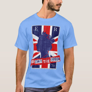 Königin Platinum Jubiläumsgott Rettete The Queen-3 T-Shirt