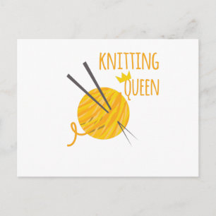 Königin Postkarte