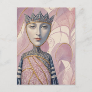 Königin Postkarte