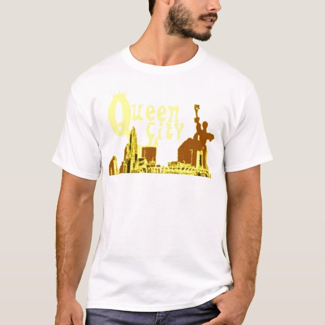 Königin-Stadt T-Shirt (Vorderseite)