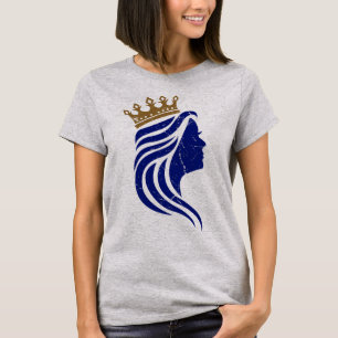 "Königin" T - Shirt Stilvolles grafisches T-Shir