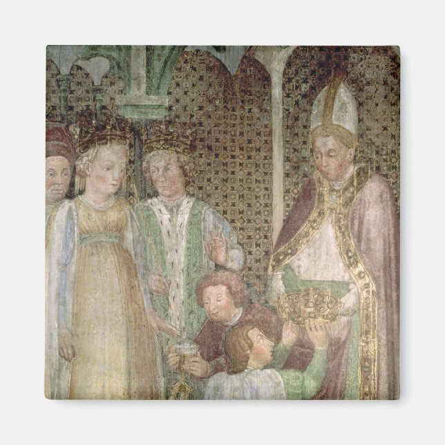 Königin Theodolinda und Papst Gregory der Große Magnet (Vorne)
