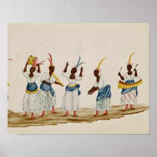 Königin und ihre Suite Poster