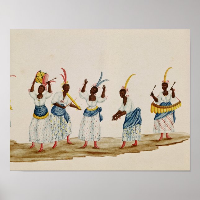 Königin und ihre Suite Poster (Vorne)