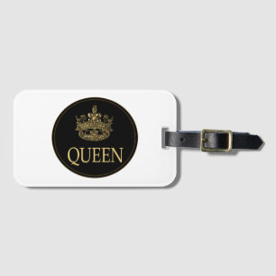 Königin- und KronEmblem Gepäckanhänger