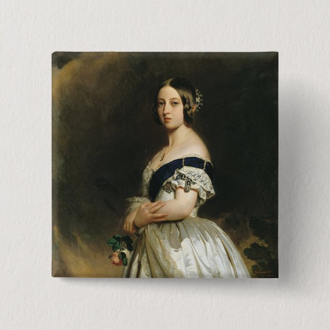 Königin Victoria 1842 Button (Vorderseite)