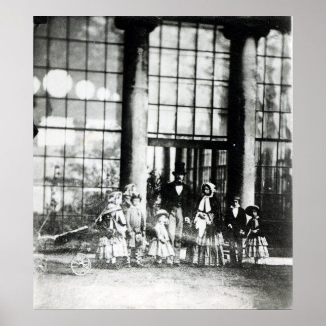 Königin Victoria & Prince Albert mit ihren Poster (Vorne)