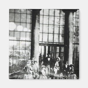 Königin Victoria u. Prinz Albert mit ihrem Magnet