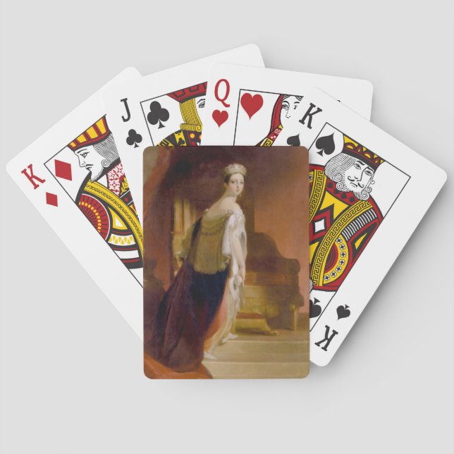 Königin Victoria (von Thomas Sully) Spielkarten (Rückseite)