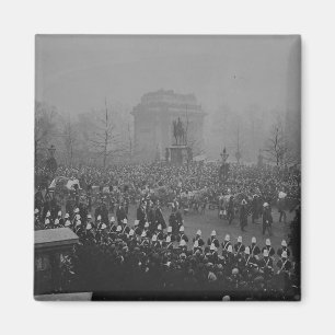 Königin Victorias Begräbnis- Cortege Magnet