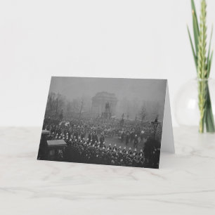 Königin Victorias Begräbniskorbelage Karte