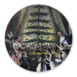 Königin Victorias Weihnachtsbaum Keramikknauf