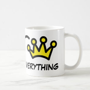 Königin von allem Lustiger Becher für Ehefrau Tasse