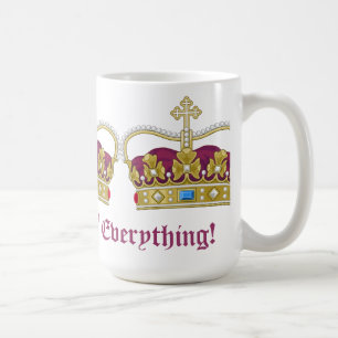Königin von alles! kaffeetasse