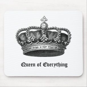 Königin von alles königliche Vintage Mousepad