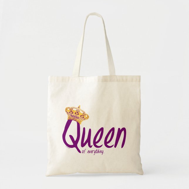 Königin von alles [Tasche] Tragetasche (Vorne)