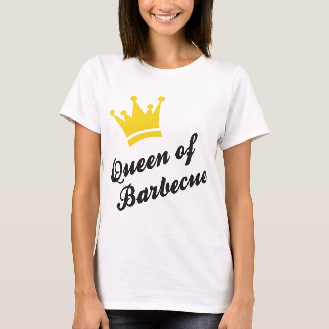 Königin von Barbecue T-Shirt (Vorderseite)