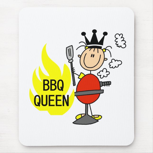 Königin von Barbequeing Mousepad (Vorne)