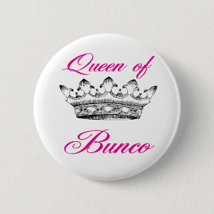 Königin von bunco button
