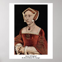 Königin von England von Hans Holbein der Jüngste