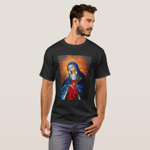 Königin von Himmel Original Malerei restauriertes T-Shirt