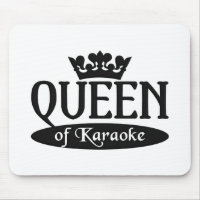 Königin von Karaoke Mousepad