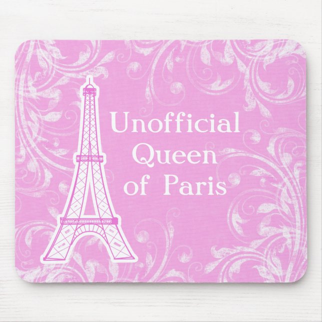 Königin von Paris Mousepads (Vorne)