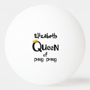 Königin von Ping Pong Tischtennisball