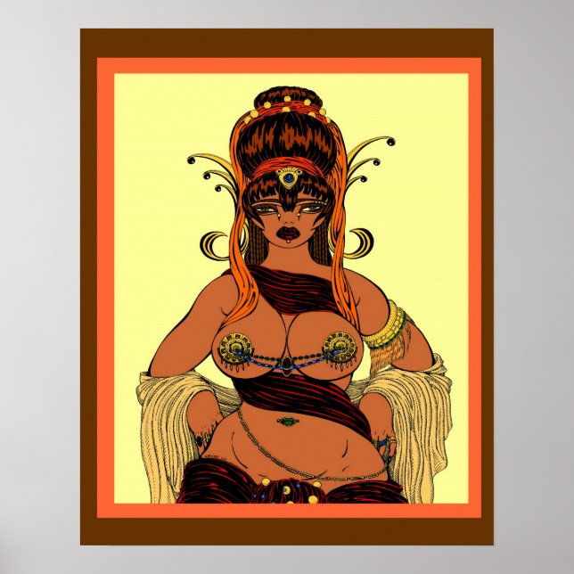 Königin von Sheba Poster (Vorne)