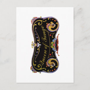 Königin von Tango exklusives Design! Postkarte