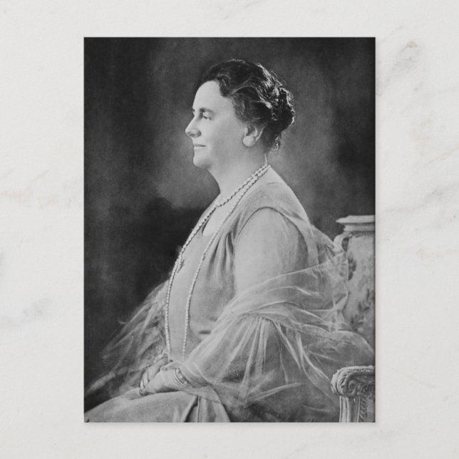 Königin Wilhelmina der Niederlande Postkarte (Vorderseite)