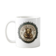 Königinnen Löwin. Irland Kaffeetasse