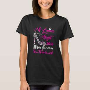 Königinnen sind im August 2016 am 7. Geburtstag fü T-Shirt