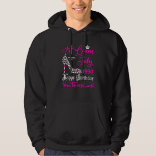 Königinnen sind im Juli 1990 am 32. Geburtstag für Hoodie