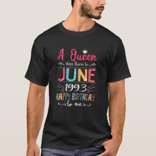 Königinnen sind im Juni 1993 am 29. Geburtstag für T-Shirt