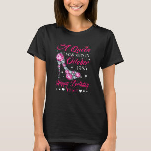 Königinnen sind im Oktober 1985 am 37. Geburtstag T-Shirt
