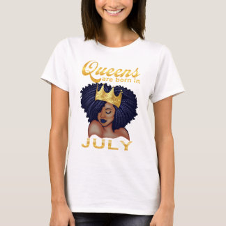 Königinnen werden im Juli geboren, alles Gute zum T-Shirt