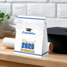 Königlich blaue Gold-Abschlussfeier der Klasse 202