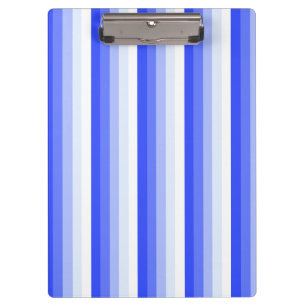 Königlich blaue Schattenstreifen Klemmbrett