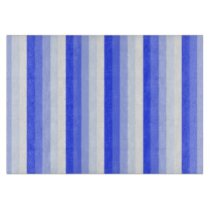 Königlich blaue Schattenstreifen Schneidebrett