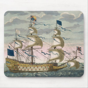 Königlich (Flaggschiff) von der englischen Flotte, Mousepad
